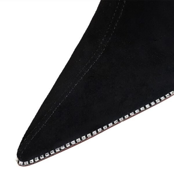 1838-2 European and American pointed women's shoes-Bigtree shoes