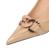826-2Simple and fashionable European and American pointed women's shoes-Bigtree shoes