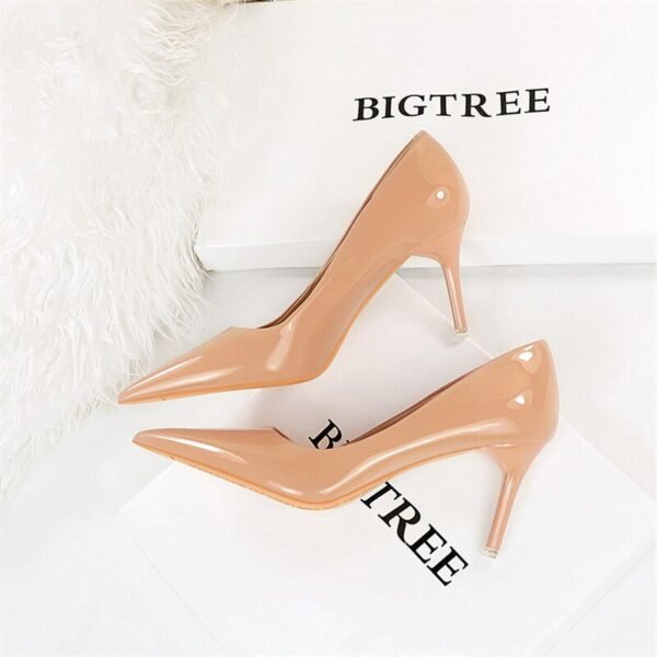 146a72e0c3e076b6d32ad04e85f26d26 9511-A6Elegant and pointy women's fashion shoes-Bigtree shoes