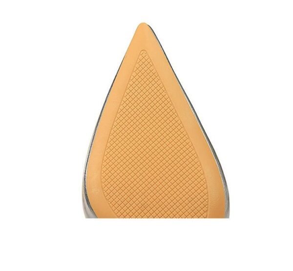 1363-A2 Korean fashion slim banquet fine heel high heel shallow pointed side hollow patent leather women's shoes single shoes high