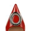 2478ccf431ee2f220d67729bd86b67f4 BIGTREE SHOES 1961-K61 European and American Style Banquet Fashion Women's Shoes Patent Leather Low-Cut Pointed-Toe Metal Rhinestone Buckle Pumps Women's High Heels