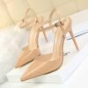 86-1European and American Style Versatile Fashion Women's Shoes-Bigtree shoes