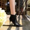 BIG TREE SHOES 173-13 European and American Style Fashion Thinner Stiletto Heel Ankle Boots Pedicure Skinny Boots Fashion Female Boots