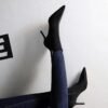 8788-1Fashion high heel women's pointed shoes-Bigtree shoes