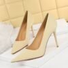 351603b4181a636218ebfdce5ce22c61 3391-2Simple and fashionable European and American pointed women's shoes-Bigtree shoes