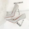 3169-2 European and American pointed women's shoes-Bigtree shoes