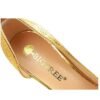 2928-1 European and American style fine-heeled high-heeled shallow pointed side hollow retro metal stone pattern shoes