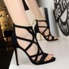 83121-1European and American pointed women's shoes-Bigtree shoes