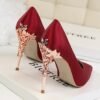 9219-2European and American Style Versatile Fashion Women's Shoes-Bigtree shoes