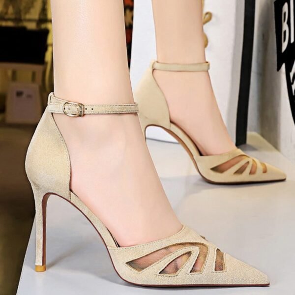 313-6European and American Style Versatile Fashion Women's Shoes-Bigtree shoes