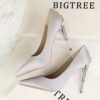 4d44cef9ed8cd549691735ea5ad9c655 9219-2Elegant and pointy women's fashion shoes-Bigtree shoes