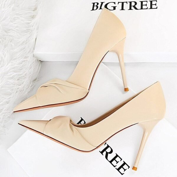 3391-3 European and American pointed women's shoes-Bigtree shoes