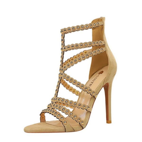 83121-5Simple and fashionable European and American pointed women's shoes-Bigtree shoes