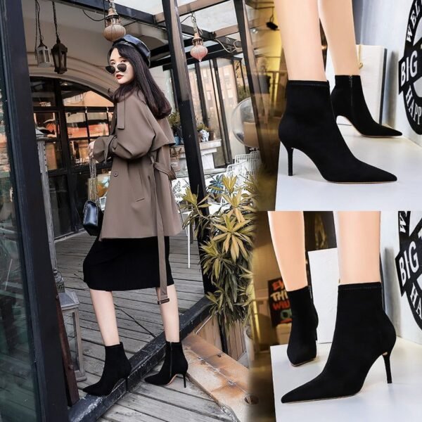 57f77c3c0a3b11296e3a2ad7fbdae516 8788-7Elegant and pointy women's fashion shoes-Bigtree shoes