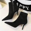 8788-7European and American Style Versatile Fashion Women's Shoes-Bigtree shoes