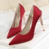 9219-2European and American Style Versatile Fashion Women's Shoes-Bigtree shoes