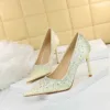 17189-5 European and American pointed women's shoes-Bigtree shoes