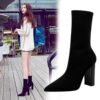 3129-2 European and American pointed women's shoes-Bigtree shoes