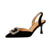896-2European and American pointed women's shoes-Bigtree shoes