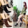 8663-3Simple and fashionable European and American pointed women's shoes-Bigtree shoes