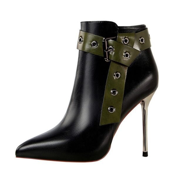 8663-3Simple and fashionable European and American pointed women's shoes-Bigtree shoes