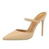 86-10Versatile fashion pointed women's shoes-Bigtree shoes