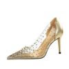 7818-5 European and American pointed women's shoes-Bigtree shoes