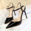 86-1European and American Style Versatile Fashion Women's Shoes-Bigtree shoes