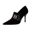 955-12Elegant and pointy women's fashion shoes-Bigtree shoes
