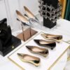 BIGTREE SHOES 230-7 European and American Style Retro Fashion Minimalism Comfortable Low Heel Cat Heel Shallow Mouth Pointed Banquet Women's Shoes Spring and Autumn Single-Layer Shoes