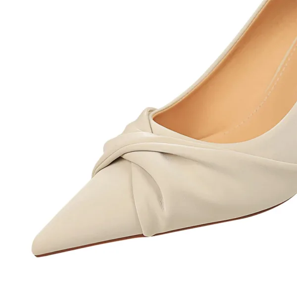 3391-A3Elegant and pointy women's fashion shoes-Bigtree shoes