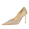 17189-5 European and American pointed women's shoes-Bigtree shoes