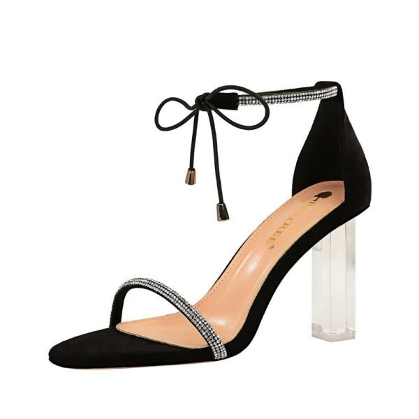 322-3Fashion high heel women's pointed shoes-Bigtree shoes
