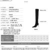 315-A9Long boots knee boots thin high heels boots plush warmth-Bigtree shoes