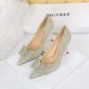 1932-18European and American Style Versatile Fashion Women's Shoes-Bigtree shoes