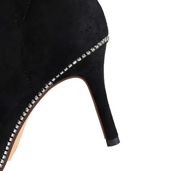 1838-2 European and American pointed women's shoes-Bigtree shoes