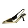 ca85fbe13d99a2693ea4e5477171b8bf BIGTREE SHOES 070-10 Retro European American Style Fashion Hollowed-out Back Strap Women's Shoes Shallow Mouth Pointed High Heel Shoes Hollow High Heel Pumps
