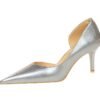 1363-A2 Korean fashion slim banquet fine heel high heel shallow pointed side hollow patent leather women's shoes single shoes high