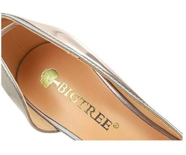 1363-A2 Korean fashion slim banquet fine heel high heel shallow pointed side hollow patent leather women's shoes single shoes high