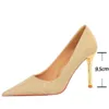 17189-3 European and American pointed women's shoes-Bigtree shoes