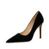 1829-5Simple and fashionable European and American pointed women's shoes-Bigtree shoes