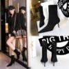 BIG TREE SHOES 328-8 European and American Fashion Minimalist All-Match Female Boots Stiletto Heel Pointed Toe Suede Pedicure Slimming Short Booties