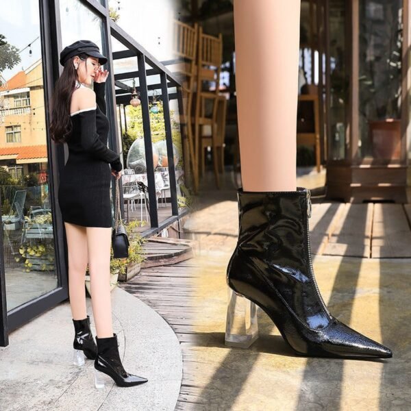 9568-1Elegant and pointy women's fashion shoes-Bigtree shoes