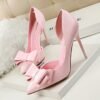 3168-2Elegant and pointy women's fashion shoes-Bigtree shoes