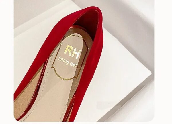 Runnig heels C888-7 Pointed Toe Stiletto Wedding Shoes Bridal Shoes Bridesmaid High-Grade Stiletto Heels