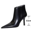 fb6515cb7bab0fc873a4642215320c33-20250912-032037 1619-6Warm black women's ankle boots, thin high heels, high heels-Bigtree shoes