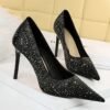 17189-5 European and American pointed women's shoes-Bigtree shoes
