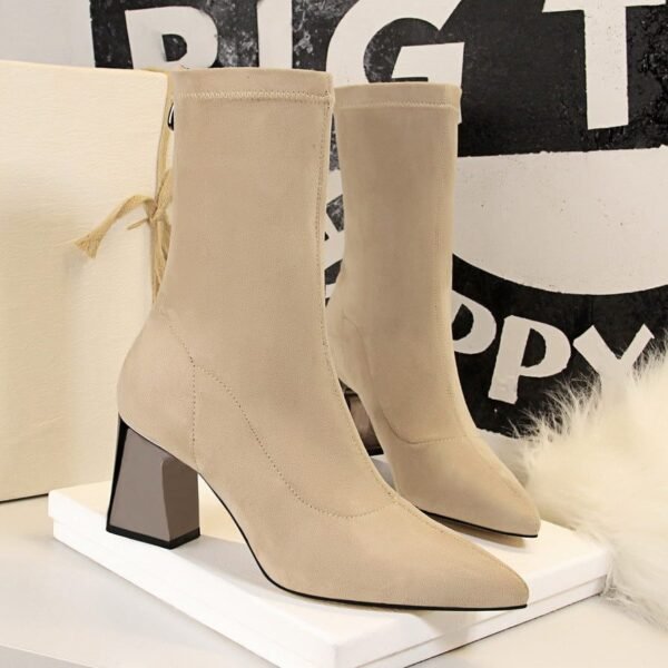 178-3Elegant party pointy temperament fashionable women's shoes-Bigtree shoes