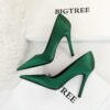 3391-6 European and American pointed women's shoes-Bigtree shoes