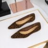 BIGTREE 3683-15 European and American style versatile daily simple and comfortable suede pointed head shallow mouth low heel wedge heel single shoes women's single shoes